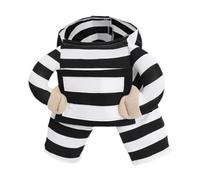 Stgfyxgs Costume for Dogs By Prison Theme Apparel for Festive Gatherings, M