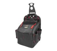 Stgfyxgs Electrician's Tool Pouch with Loops, Storage for Pliers, Screwdrivers And Tools, Tool Belt for Garage Repairs, 16.5cmx13cmx31.5cm