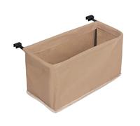 Stgfyxgs Garden Trolley Storage, Garden Trolley Accessory, Portable and Waterproof Storage for The Beach, Sports, Shopping, Khaki