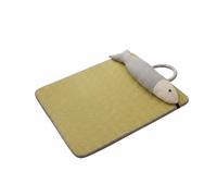 Stgfyxgs Industrial Bedding Dog Cooling Bed Pet Mattress Pad Nest With Sturdy Woven Surface Sponge Rattan Washable Design Cushion Raised Border suitable for indoor rest, XL 90x72cm, style to 1