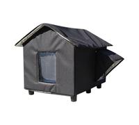 Stgfyxgs Outdoor Cat House, Raised Waterproof Shelter And Enclosure for Stray Cats, Cat Tent for Winter in The Garden, on The