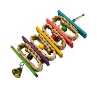 Stgfyxgs Parrot Toy, Fun Accessories for Bird Cages, Parakeets, Cockatiels, Conures