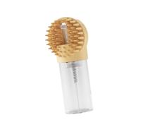 Stgfyxgs Pet Shower Foaming Brush, Hair Removal And Grooming Brush, 100ml, with Manual Press, for Smooth And Smooth Hair, Beige