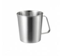 Stgfyxgs Stainless Steel Measuring Cup Graduated Measuring Cup with Embossed Markings Modern Kitchen Utensil for Cooking, Measurement Tasks, 500ML