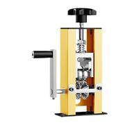Stgfyxgs Wire Stripping Machine, Copper Peeling Machine, Wire Peeling Tool, Cable Cutter, Portable Alloy Device with Hand Crank for Home Use, Gold