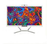 STGsivir All-in-one PC Desktop Computer, 21.5" FHD Display, Core i5 up to 3.6GHz, 16GB RAM, 512GB SSD, WiFi, Bluetooth 5.0, Windows11 Pro, White, for Office & Entertainment