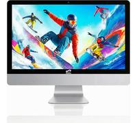 STGsivir All-in-one PC Desktop Computer, 24" FHD Display, Core i7 up to 3.9 GHz, 16GB RAM, 1TB SSD, WiFi, Bluetooth 5.0, Windows11P64, White, for Office & Entertainment