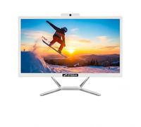 STGsivir All-in-one PC Desktop Computer, 24" FHD Display, Core i7 up to 4.0GHz, 16GB RAM, 512GB SSD, WiFi, Bluetooth 5.0, Windows11 Pro, White, for Office & Entertainment