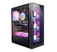 STGsivir Gaming PC Desktop Computer Tower, Intel Core I7 3.4-3.9GHz, Geforce GTX 1660 Ti 6G, 16GB RAM, 1TB SSD, 600M WiFi, BT 5.0, Black RGB Gaming Case, Windows 10