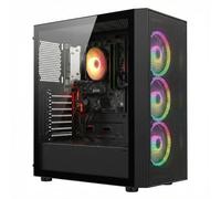 STGsivir Gaming PC, Gaming Computer Desktop Tower, Ryzen 7 5700G up to 4.6GHz,16GB RAM DDR4, 512GB SSD, WIFI 6, BT 5.0, RGB Fan x3, Windows11 PRO