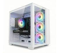 STGsivir PC Gamer Fixe, Ordinateur Gaming, GeForce RTX 3060 12Go GDDR6, Core i7 jusqu'à 3.9GHz, 16Go RAM, 512Go SSD, WiFi 6, BT 5.0, Fan RGB x3, Windows 11 Pro