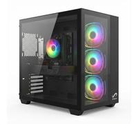 STGsivir Prebuilt Gaming PC Desktop Computer Tower, AMD Ryzen 5 3400G up to 4.2GHz, Nvidia GeForce RTX 2060 Super 8GB GDDR6, 16GB DDR4 RAM, 1TB SSD, WIFI 6, BT5.0, RGB Fan x3, Windows11 Pro