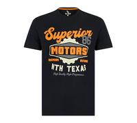Sth. Shore Men's 'NTH Texas' Vintage Graphic Print Cotton Crew Neck T-Shirt