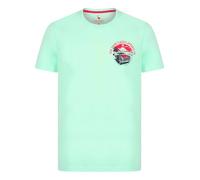 Sth. Shore Men's Vintage Retro Design Back Graphic Print Cotton Crew Neck T-Shirt