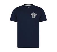 Sth. Shore Men's Vintage Retro Design Back Graphic Print Cotton Crew Neck T-Shirt
