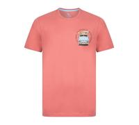 Sth. Shore Men's Vintage Retro Design Back Graphic Print Cotton Crew Neck T-Shirt