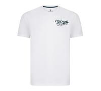 Sth. Shore Men's Vintage Retro Design Back Graphic Print Cotton Crew Neck T-Shirt