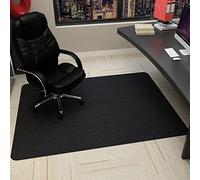 STHOYN Computer&desk Under-desk Office Chair Mat For Office Computer Chair Mat For Carpet For Carpet Sturdy Slip Anti-slip Office Floor Mat(Black,100 * 120cm)
