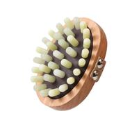 STHOYN Meridian Brush Massage Body Handheld Portable Natural Wooden Meridian Pressure Brush Handle Relaxati Relief Waist Wood Therapy Massage Tools(1pcs,Light Green)