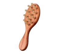 STHOYN Meridian Brush Massage Body Skin Handheld Meridian Pressure Brush Relaxati Relief Back Wood Therapy Massage Tools(A)