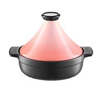 STHOYN The Tagine Pot Dutch Oven Ceramic Dutch Oven Braiser Ceramic For Kitchen High Temperature Resistant Dutch Oven Pot With Lid For Cook