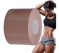 Stibtmr Magic Tape for Tummy | Tummy Control Tape Magic Tape Fat Reduction | Boob Breast Lift - Breathable Tape for Thighs, Waist, Arms, coffee, 3,8 cm*