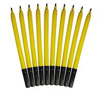 STIC ColorStix Felt Tip Pens, BLACK, Pack of 20, Colour Draw Sketch Mark Write, School Office Home Nursery Everyday Pens, ZOFAX Ball Black Pen