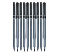 STIC HF-610 Fineliner Pens, BLACK, 0.5mm Fine Point, Pack of 20, Draw Write Mark Sketch Colour, Precision Writing, Fine Line Pens, iZOFAX Black Ball Pen