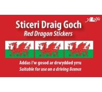 Sticeri Ddraig Goch / Red Dragon Stickers
