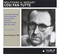 Stich-Randall; Berganza; Panerai; Alva; Adani; Cortis / Hans Rosbaud (conductor) - Cosi - Societe des Concerts du Conservatoire de Paris, Festival Aix en Provence 1957