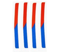 Stick-A-TAP- 4 Hot & Cold Replacement, Vinyl Tap/Faucet Stickers (H & C-Strip)