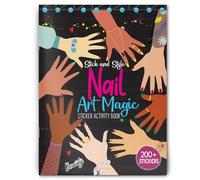 Stick and Style Nail Art Stickers Activity Book (Edition1)