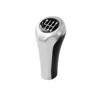 Stick Car Shifter Replacement for BMW for E46 E53 E60 E61 E63 E65 E81 E82 E83 E87 E90 E91 E92 1356 Series for X1 for X3 for X5 Silver 5/6 Speed Car Gear Shift Knob Stick Shift Knob(5 Speed)(6 SPE