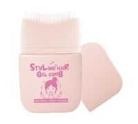 Stick De Cire Coiffante - 80 G, Crème De Finition Non Grasse Avec Peigne | Gel Coiffant Tenue Forte Pour Cheveux Rebelles Et Frisottis, Contrôle Durable Des Frisottis Pour Femmes, Enfannts Adolescen
