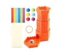 Stick Dice Game | Children Ball Drop Tower Toy,Fine Motor Development Game - for Classroom Preschool Kindergarten Hand-Eye Coordination Strategic Thinking Fine Motor Skills