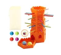 Stick Dice Game,Pull Stick Tower Toy for Children,Preschool Learning Game - for Strategic Thinking Fine Motor Skills Hand-Eye Coordination Home Classroom Preschool Kindergarten