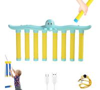 Stick Drop Game Falling Sticks Catching Game with 3 Adjustable Speeds Hand-Eye Coordination & Reaction Training Toy for Kids and Adults Agility Sensory Skill Development for Family Part A-6 pieces