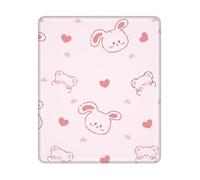 Stick Figure Cartoon Urbunny Non-Slip Rubber Gaming Mouse Pad 10x12 Inches (Vertical Layout) â€“ Premium Full-Print, Eco-Friendly Polyester Top With High-Grip Rubber Base For Office, Study & Pc Gaming