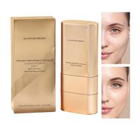 Stick Foundation Makeup 15g Long-Lasting Cream Concealer | Double-Ended Hydrating Face Makeup Foundation for Women Face Wedding Dating Party Beauty