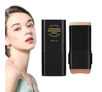 Stick Foundation Makeup - 2-in-1 Hydrating Face Foundation & Concealer Stick (15g) | Double-Head Makeup Primer And Cream For Smooth, Skin | Long-Lasting Coverage For Women
