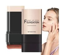 Stick Foundation Makeup,Multifunctional Lightweight Portable Smooth Makeup - Cosmetics Concealer Foundation Stick - for Dating Outdoor Home Office Vacation Travel Business