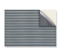 Stick & Go Repositionable Self Adhesive Dolls House Wallpaper 1:12 Scale (1 Sheet) - Clapboard Grey - No. 190