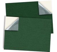 Stick & Go Repositionable Self Adhesive Dolls House Wallpaper 1:12 Scale (2 Sheets) - Dark Green Carpet - No. 53