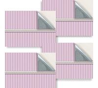 Stick & Go Repositionable Self Adhesive Dolls House Wallpaper 1:24 Scale (Set of 4 Sheets) - Regency Border Wallpaper - No. 12