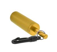 Stick Honter Aluminum Underwater Shaker with Clip, Portable Diving Noise Maker Signal Tool | Lightweight Alert Bell for Communication Training in Plong