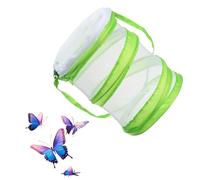 Stick Insect Enclosure,Caterpillar to Butterfly Kit Bug Caterpillars Net Cage Habitat Live Catching House Catcher Terrarium Care Butterflies Cricket Collapsible Cages,for Kids Outdoor Garden Bugs Nets