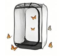 Stick Insect Enclosure Collapsible - Transparent Butterfly Cage Net - Portable Insect Habitat for Caterpillars, Butterflies, and Insects Raising