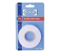 Stick It! - 18m Double Sided Tape - White - 6mm Width Strong Double Sided Tape Heavy Duty - Ideal for Make Your Own Craft - Double Sided Craft Tape - Double-Sided Tape