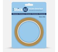 Stick It : Double Sided Tape : 6mm Wide : 25m