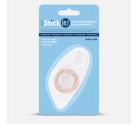 Stick It! - 10 m x 8 mm Permanent Adhesive Refill - Transparent - Perfect For Your Craft Kit Or Art Kit - Adhesive Roller Tape For Your Art And Craft Supplies - Acid Free Glue - Sticky Roller